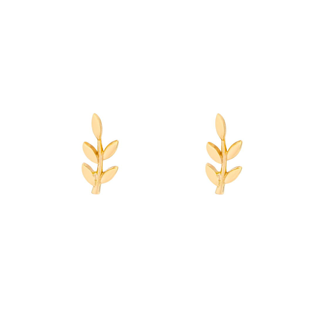 Lavin 18K Yellow Gold Earring