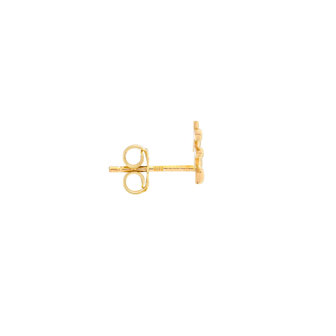 Lavin 18K Yellow Gold Earring