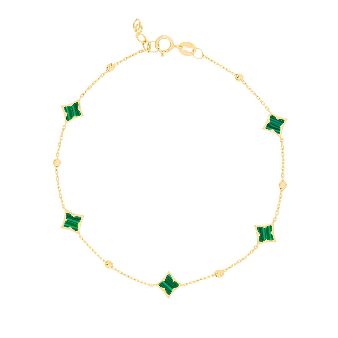 Uranus 18K Yellow Gold Bracelet