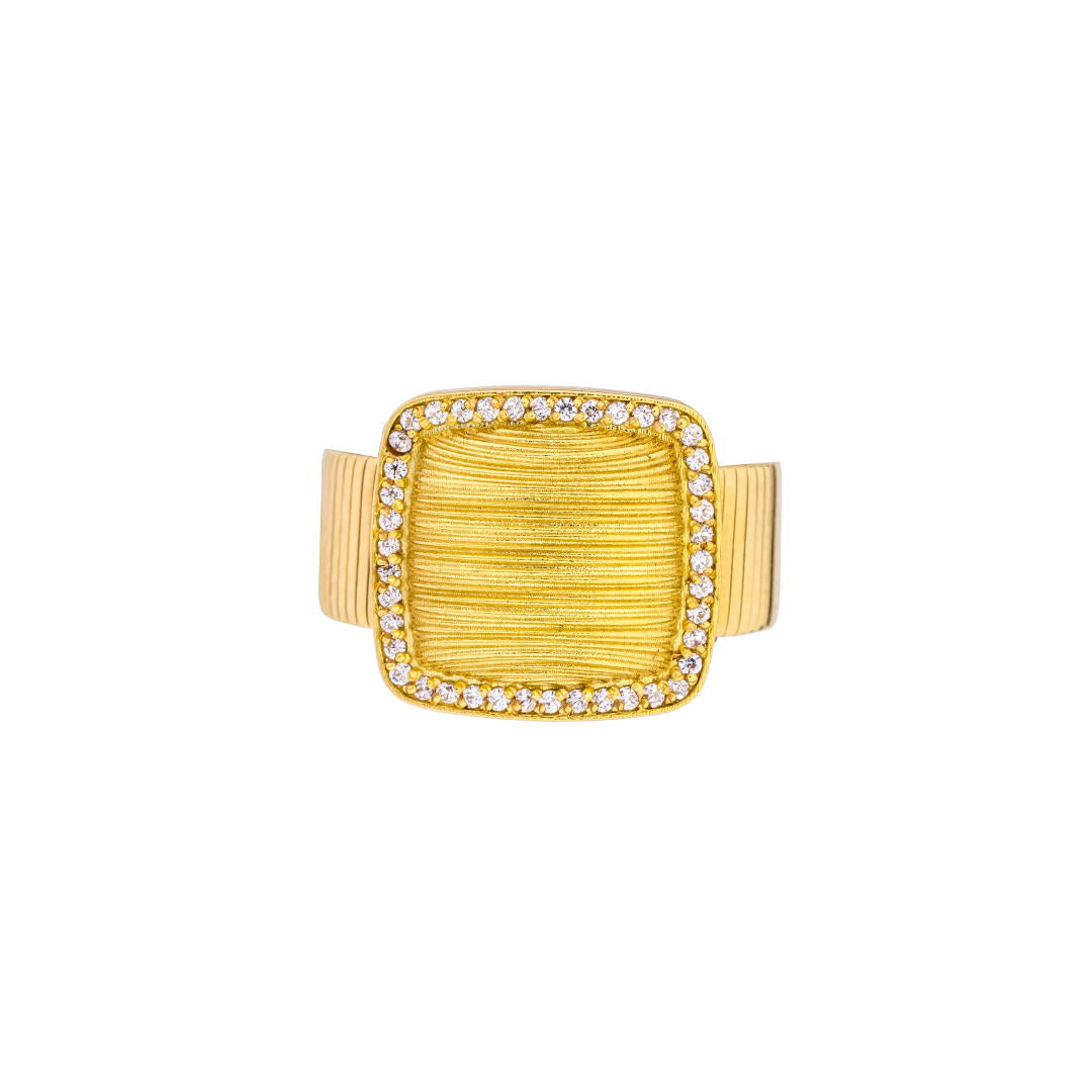 Lavin 18K Yellow Gold Ring