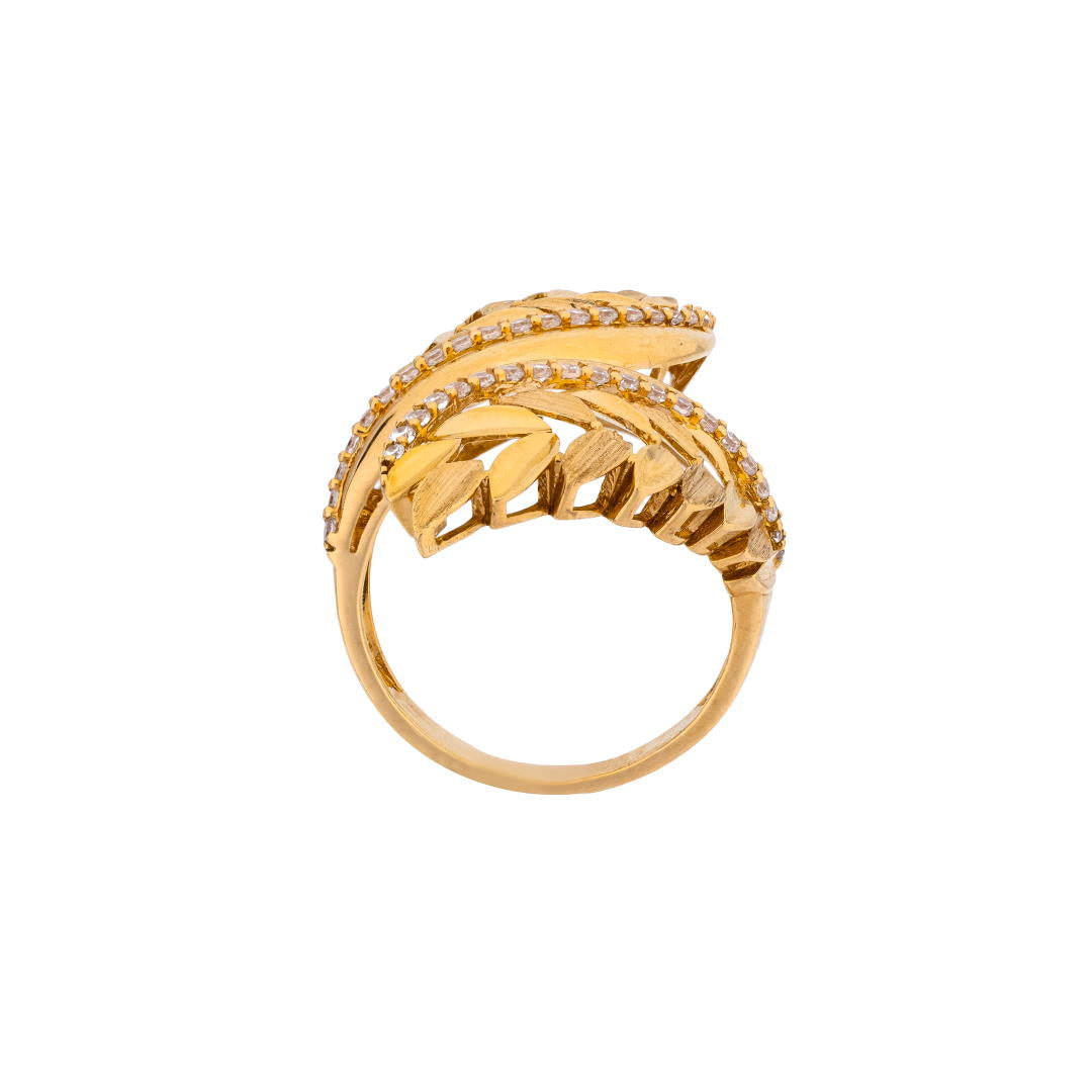 Diyara 21K Yellow Gold Ring