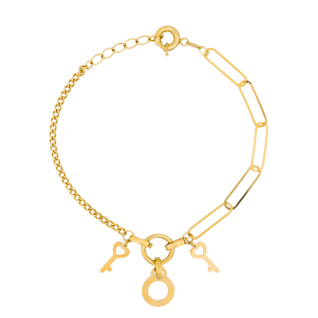 Lavin 18K Yellow Gold Bracelet