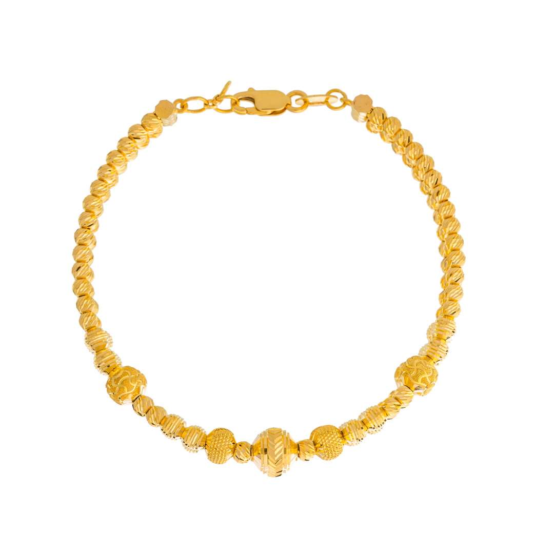 Rayka 21K Yellow Gold Bangle