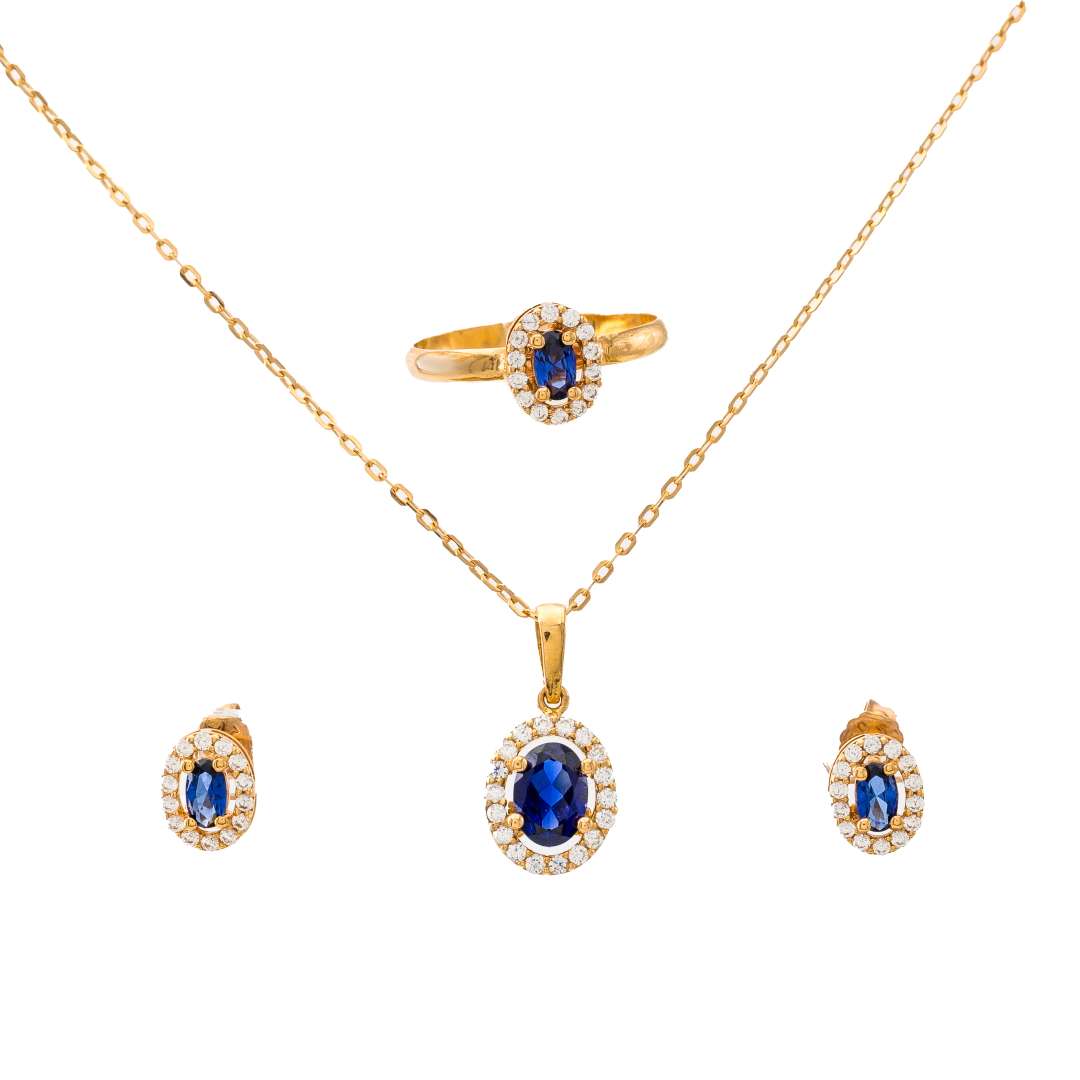 Uranus 18K Yellow Gold Full Set