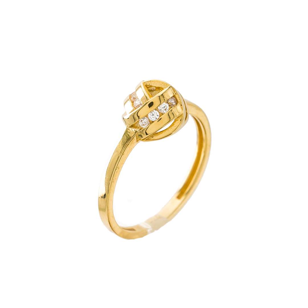 Lavin 18K Yellow Gold Ring