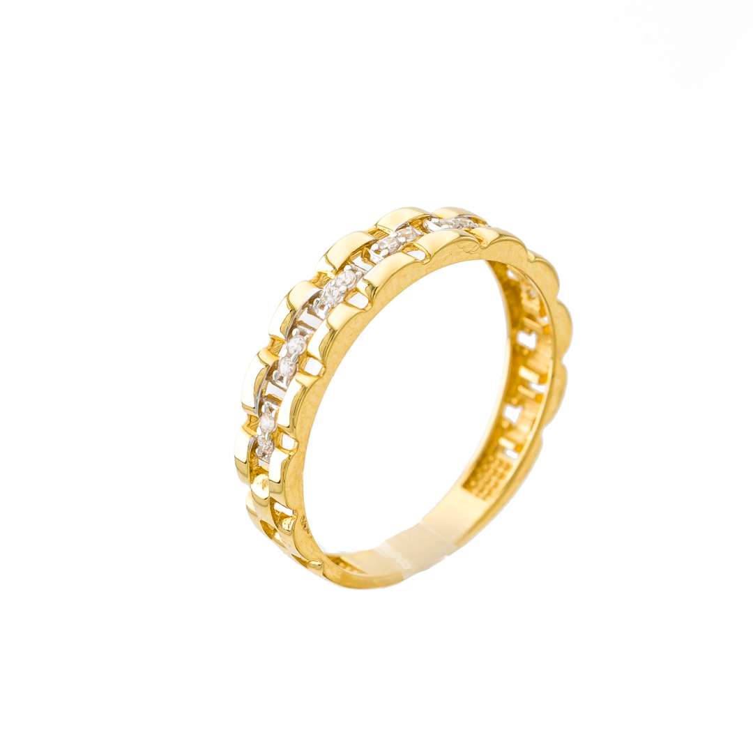 Lavin 18K Yellow Gold Ring