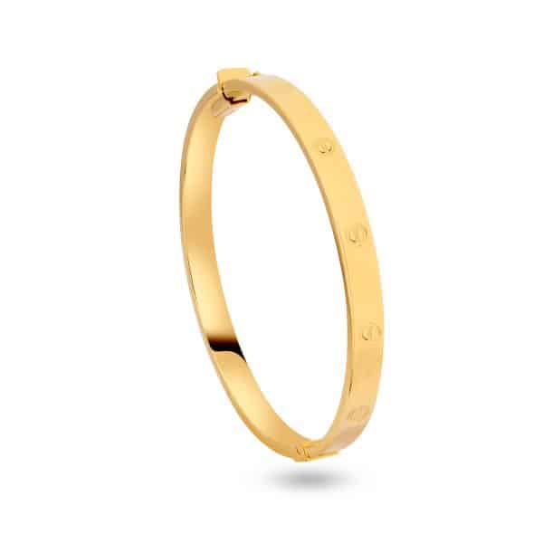 Infinity Love 18K Gold Bracelet