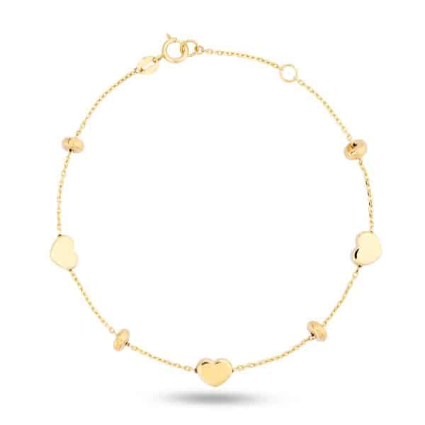 Sweet Affection 18K Gold Bracelet