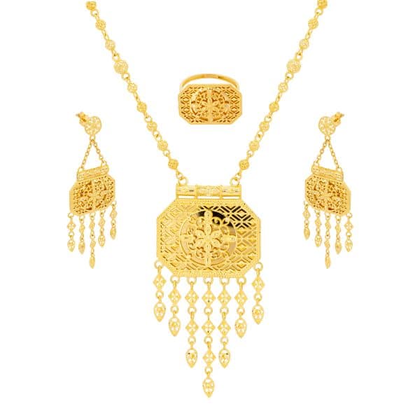 Mereya Traditional Set — 21K Yellow Gold