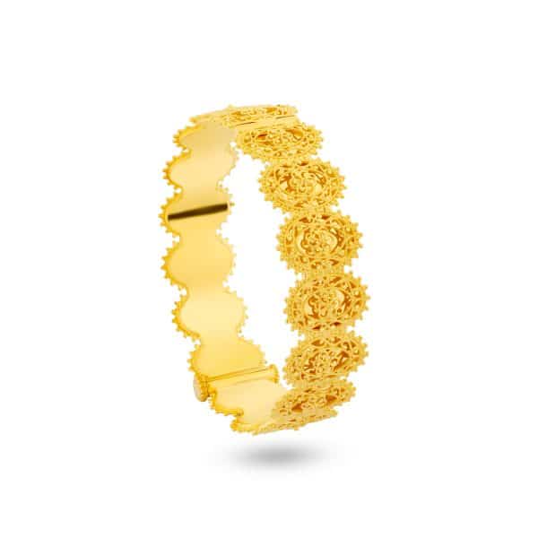 Heritage Radiance 21K Gold Bangle