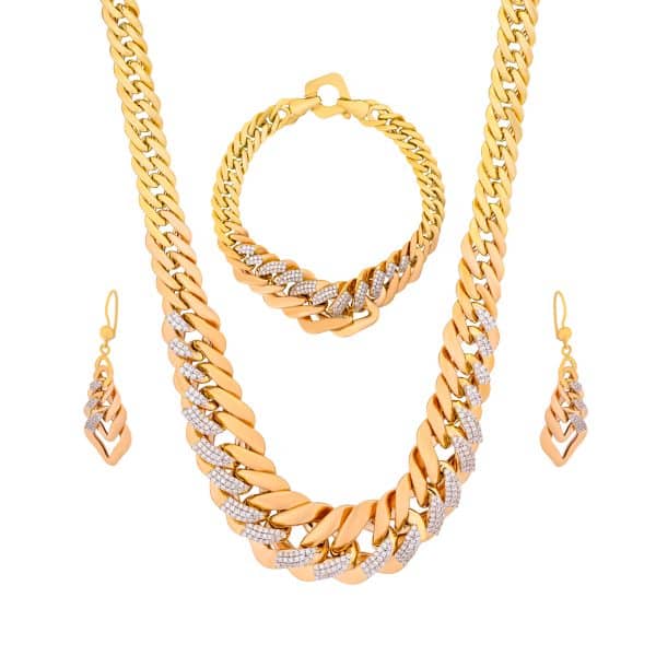 Ardente 21K Gold Set
