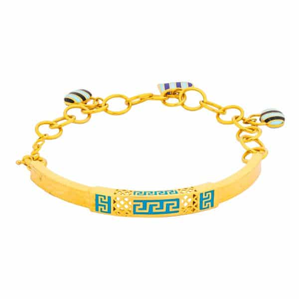 Helix 21K Gold Bracelet