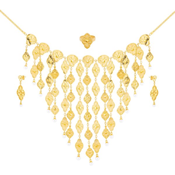 21K Sheikha Hind Traditional Gold Set