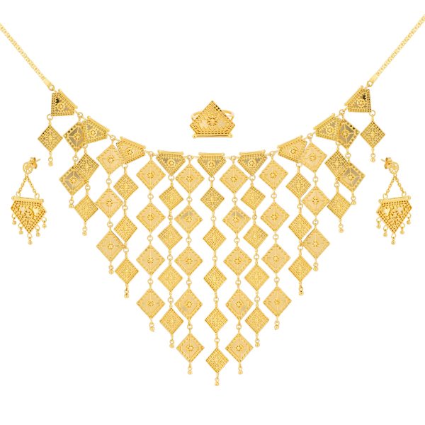 21K Sheikha Hind Traditional Gold Set