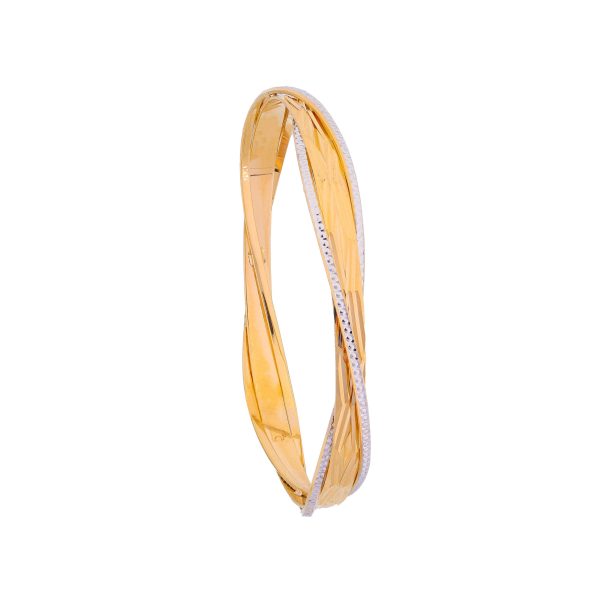 Afsoon 21K Gold Bangle