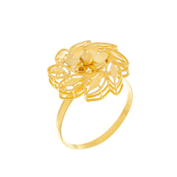 Diyara 21K Yellow Gold Ring