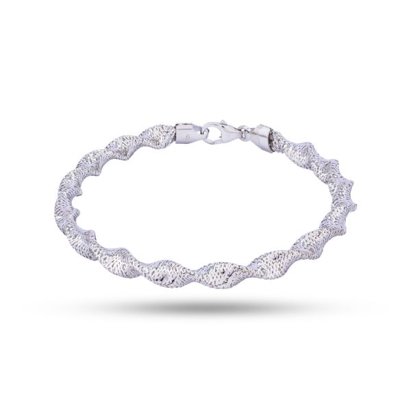 سوار لافين المتموج من الذهب عيار 18