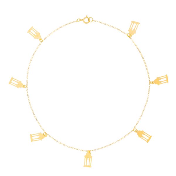 Lavin 18K Yellow Gold Anklet