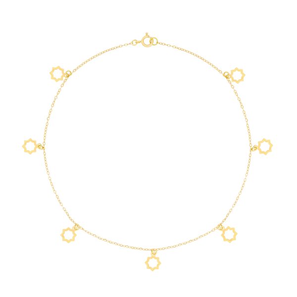 Lavin 18K Yellow Gold Anklet