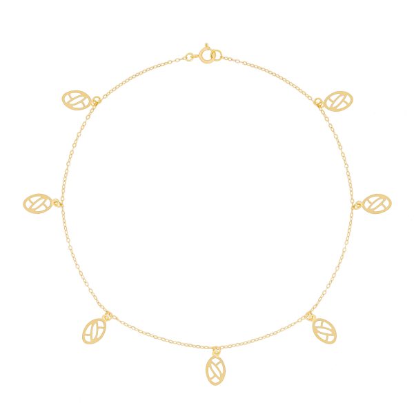 Lavin 18K Yellow Gold Anklet