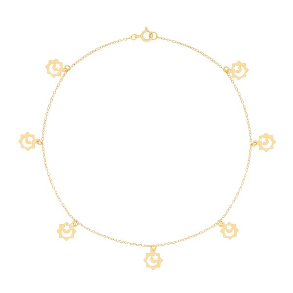 Lavin 18K Yellow Gold Anklet