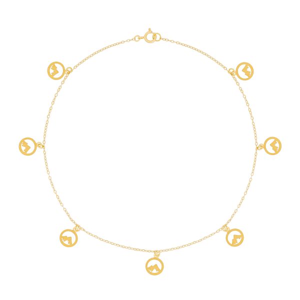 Lavin 18K Yellow Gold Anklet