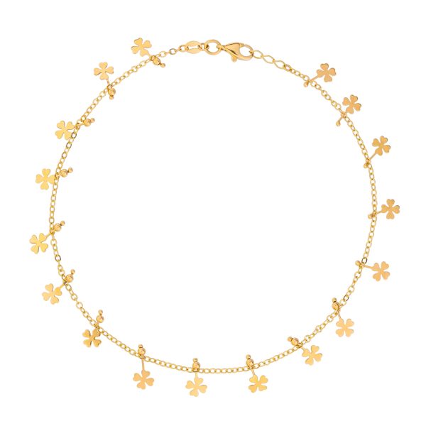 Lavin 18K Yellow Gold Anklet