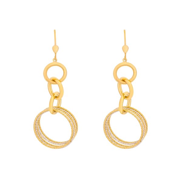 Lavin 18K Yellow Gold Earring