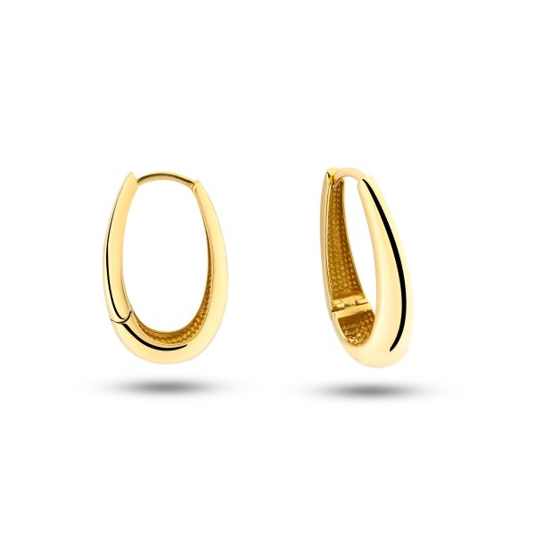 Lavin 18K Yellow Gold Earring
