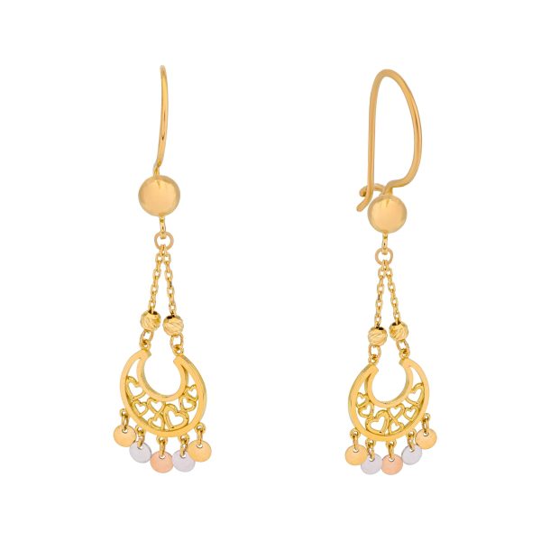 Lavin 18K Yellow Gold Earring