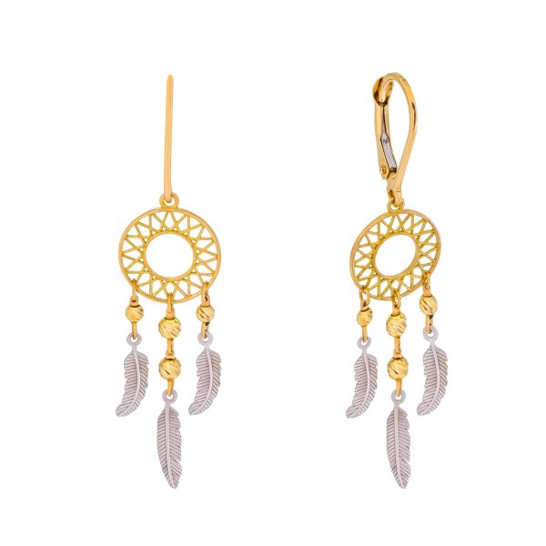 Lavin 18K Yellow Gold Earring