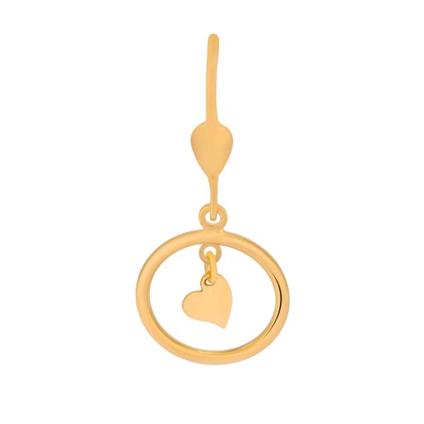 Lavin 18K Yellow Gold Earring