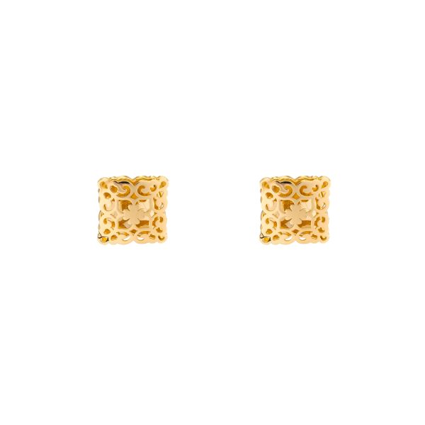 Lavin 18K Yellow Gold Earrings