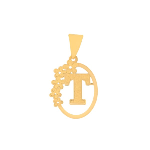 تعليقة لافين من الذهب الأصفر عيار 18 قيراط