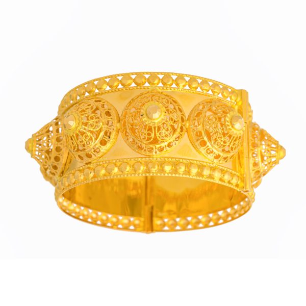Maysoora 21K Yellow Gold Bangle
