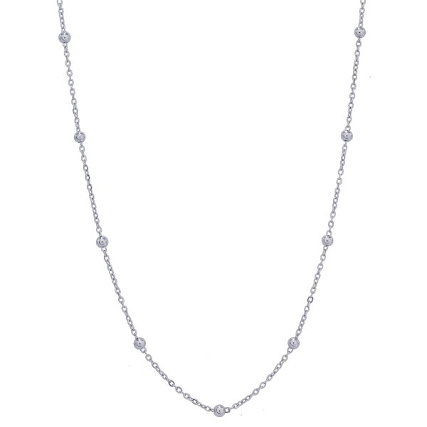 Nutrika 18K White Gold chain