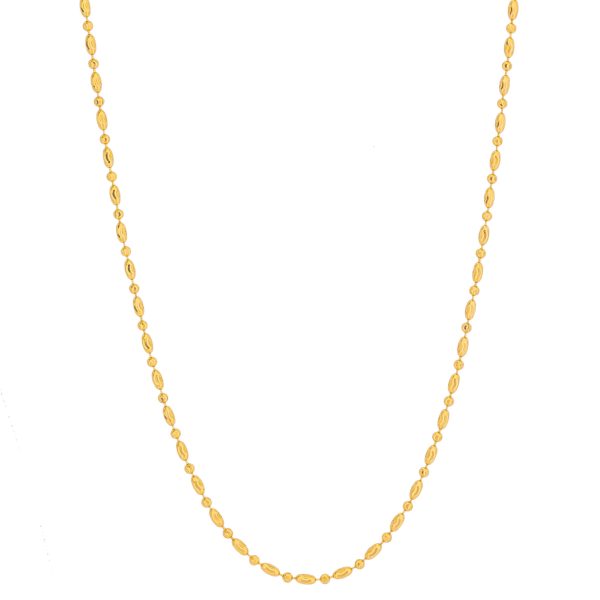 Patira 18K Gold Ball & Bar Beaded Chain