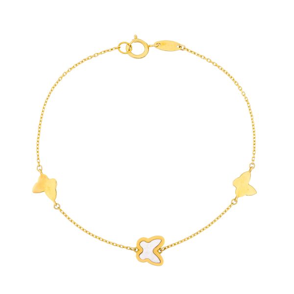 سوار أورانوس من الذهب الأصفر عيار 18 قيراط