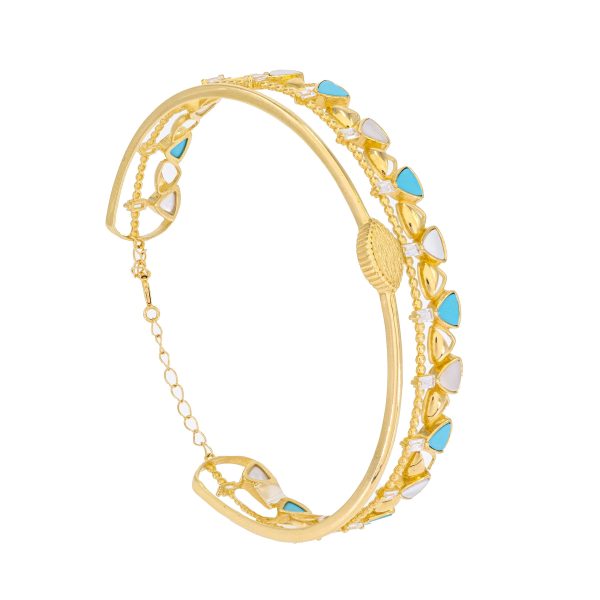 سوار أورانوس من الذهب الأصفر عيار 18 قيراطًا