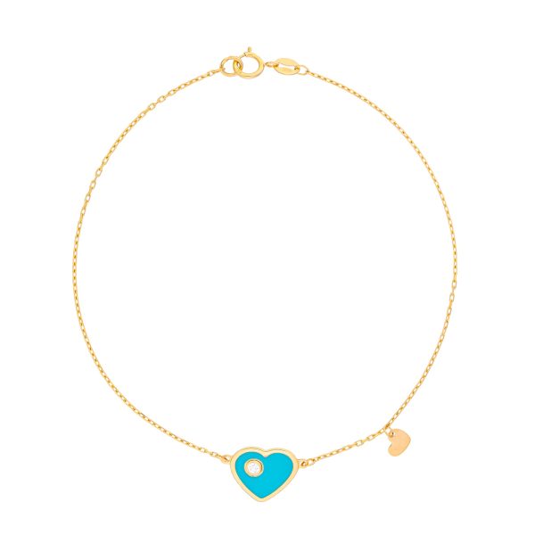 سوار أورانوس من الذهب الأصفر عيار 18 قيراط