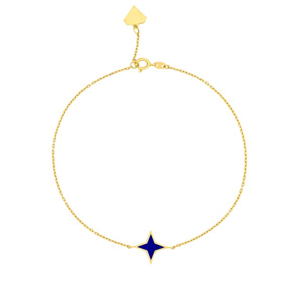 سوار أورانوس من الذهب الأصفر عيار 18 قيراط