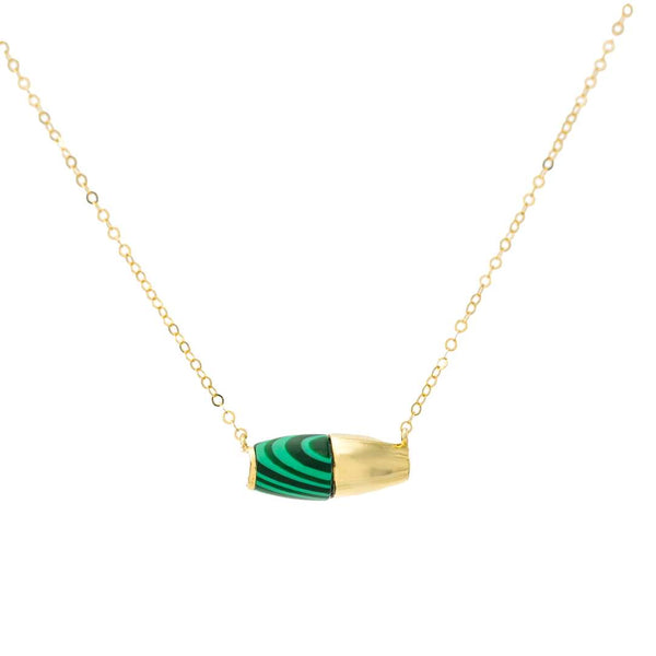Uranus 18K Yellow Gold Necklace