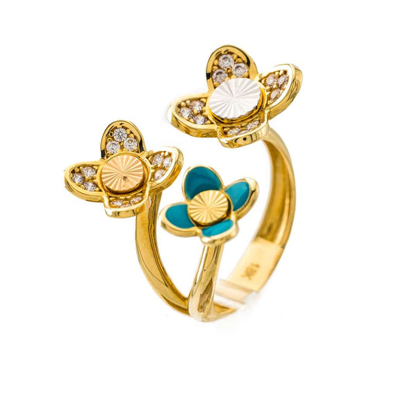 Uranus 18K Yellow Gold Ring