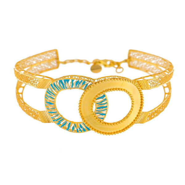 Uranus 21K Yellow Gold Bracelet