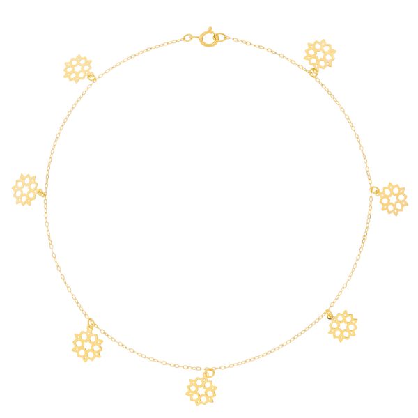 Lavin 18K Yellow Gold Anklet