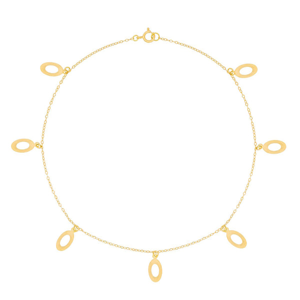 Lavin 18K Yellow Gold Anklet