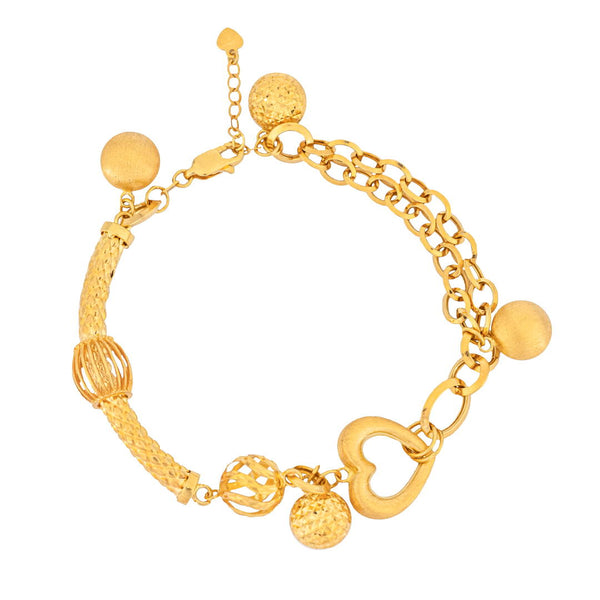 Diyara 21K Yellow Gold Bracelet