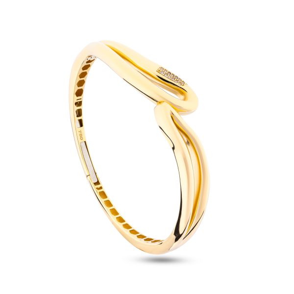 سوار لافين من الذهب الأصفر عيار 18