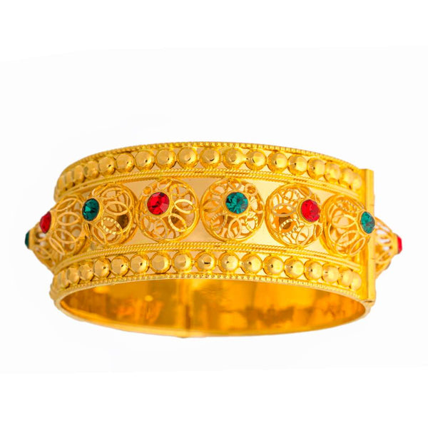 Maysoora 21K Yellow Gold Bangle