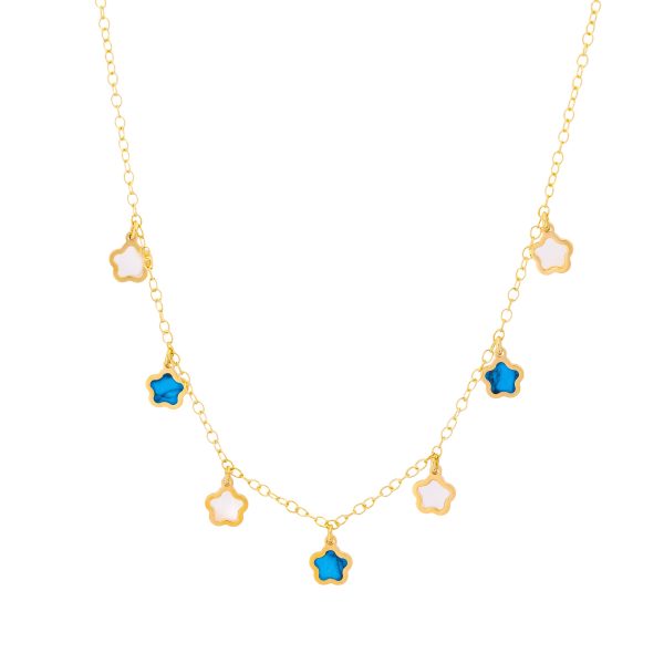 Uranus 18K Yellow Gold Necklace